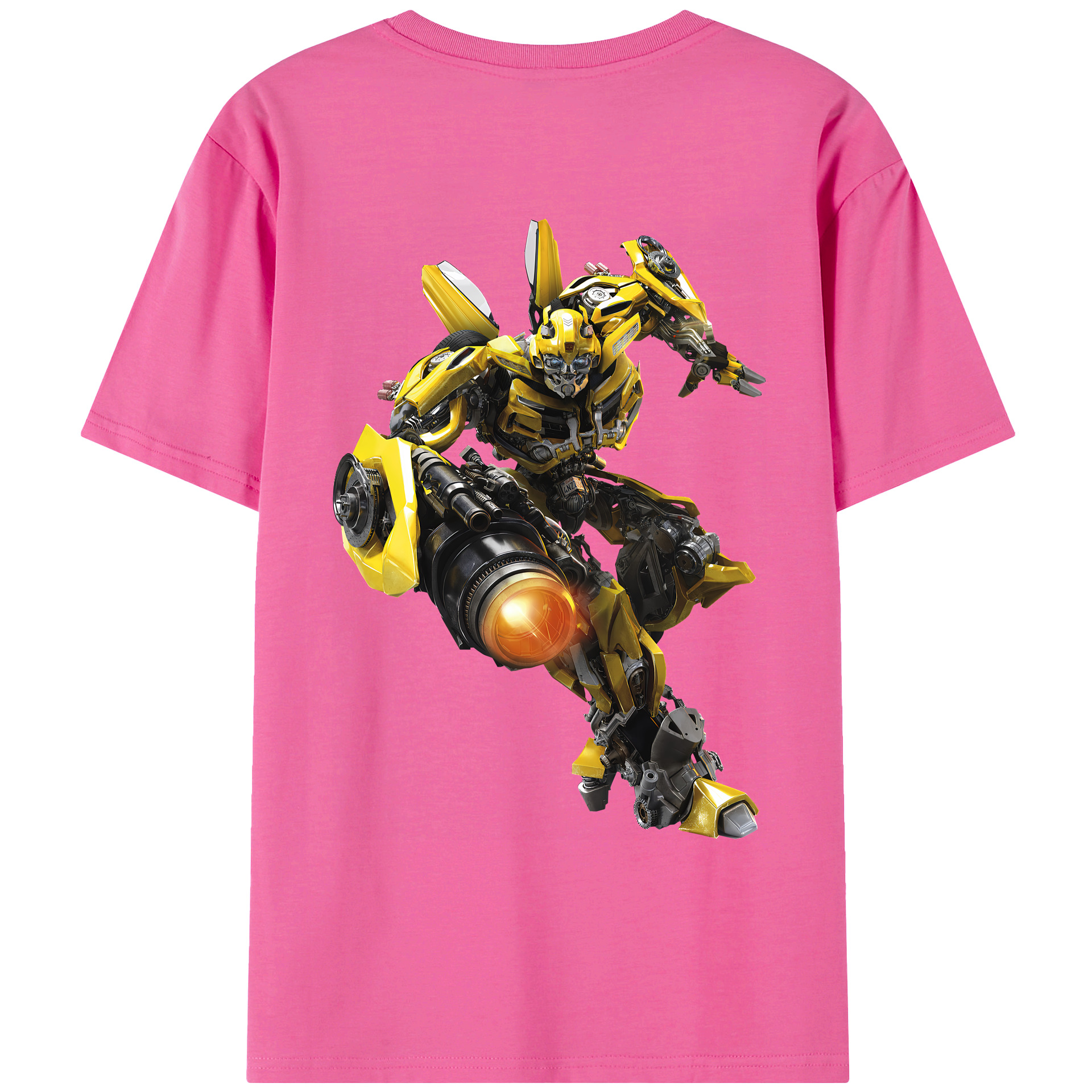 （画像用） Transformers トランスフォーマー レディース半袖Tシャツ(バックプリント)